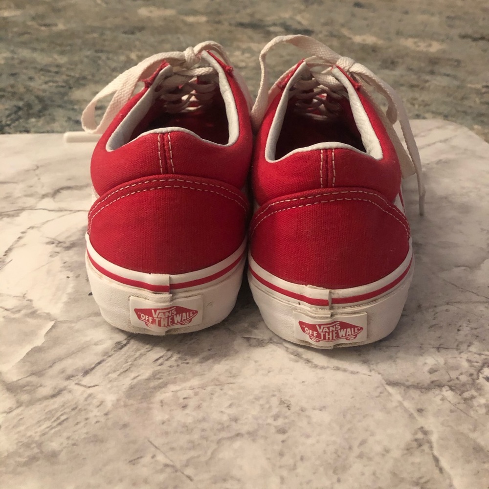 Red Vans - Picture 3 of 5